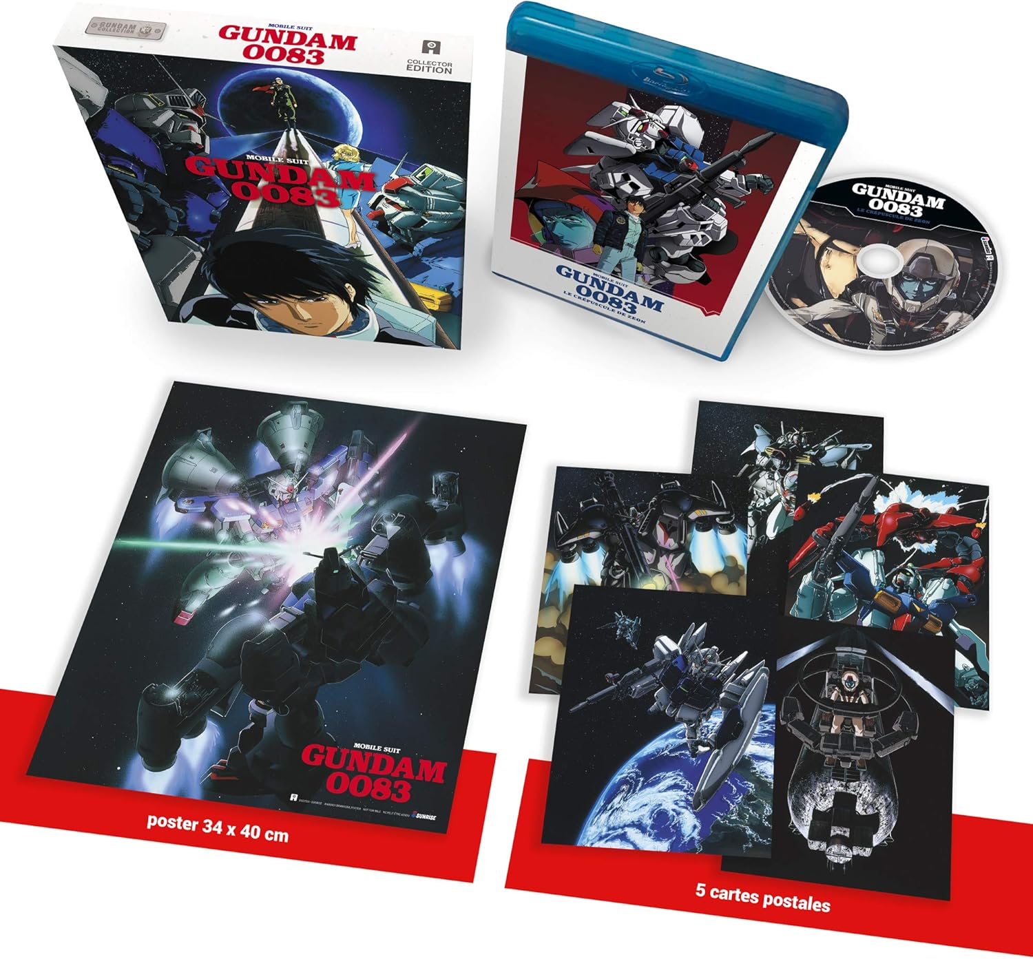 ALL THE ANIME Gundam 0083 Le Crépuscule de Zeon - Editie Verzamelaar