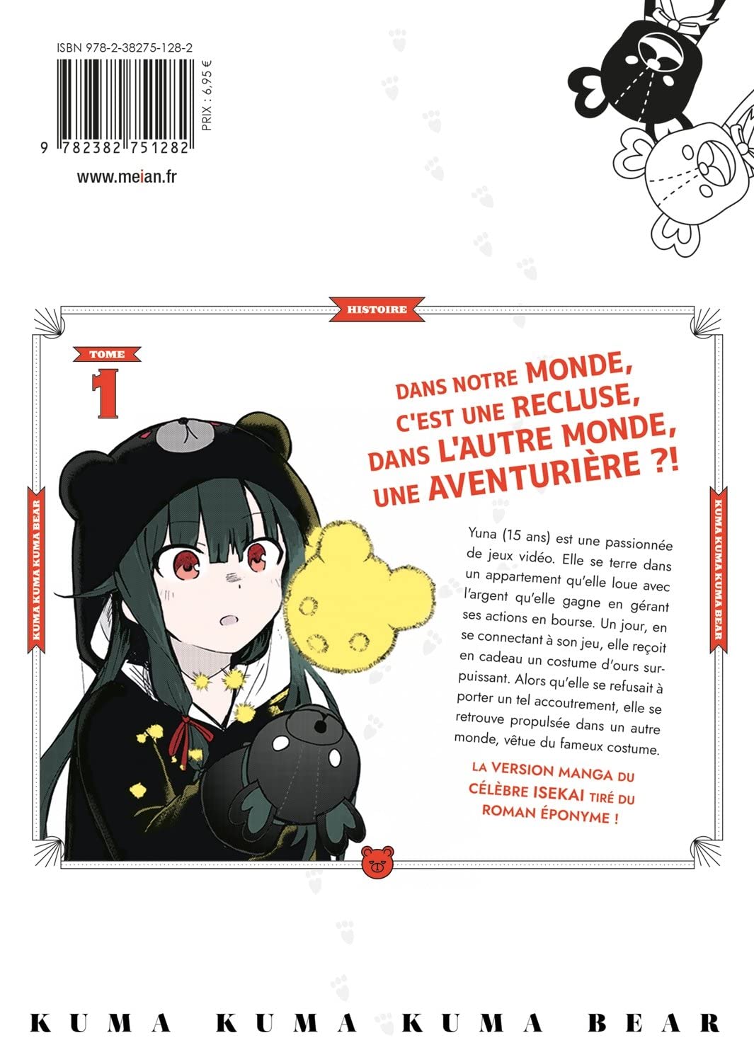 Kuma Kuma Kuma Bear - Tome 1