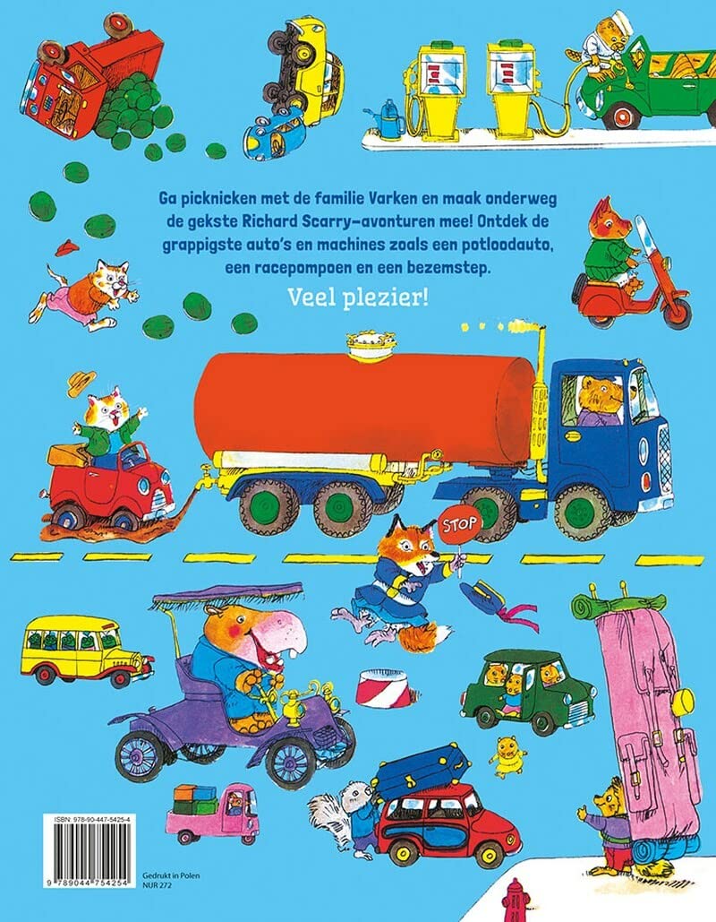 Scarry Mijn leuk vroemtuigenboek: over auto's, busjes, vrachtwagens en alles wat rijdt!