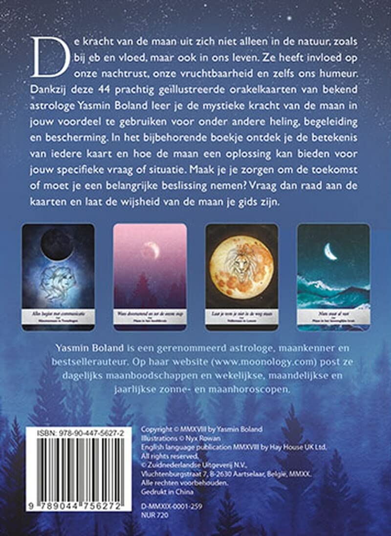 Het orakel van de maan - Boek en kaartenset: Boek en kaartenset