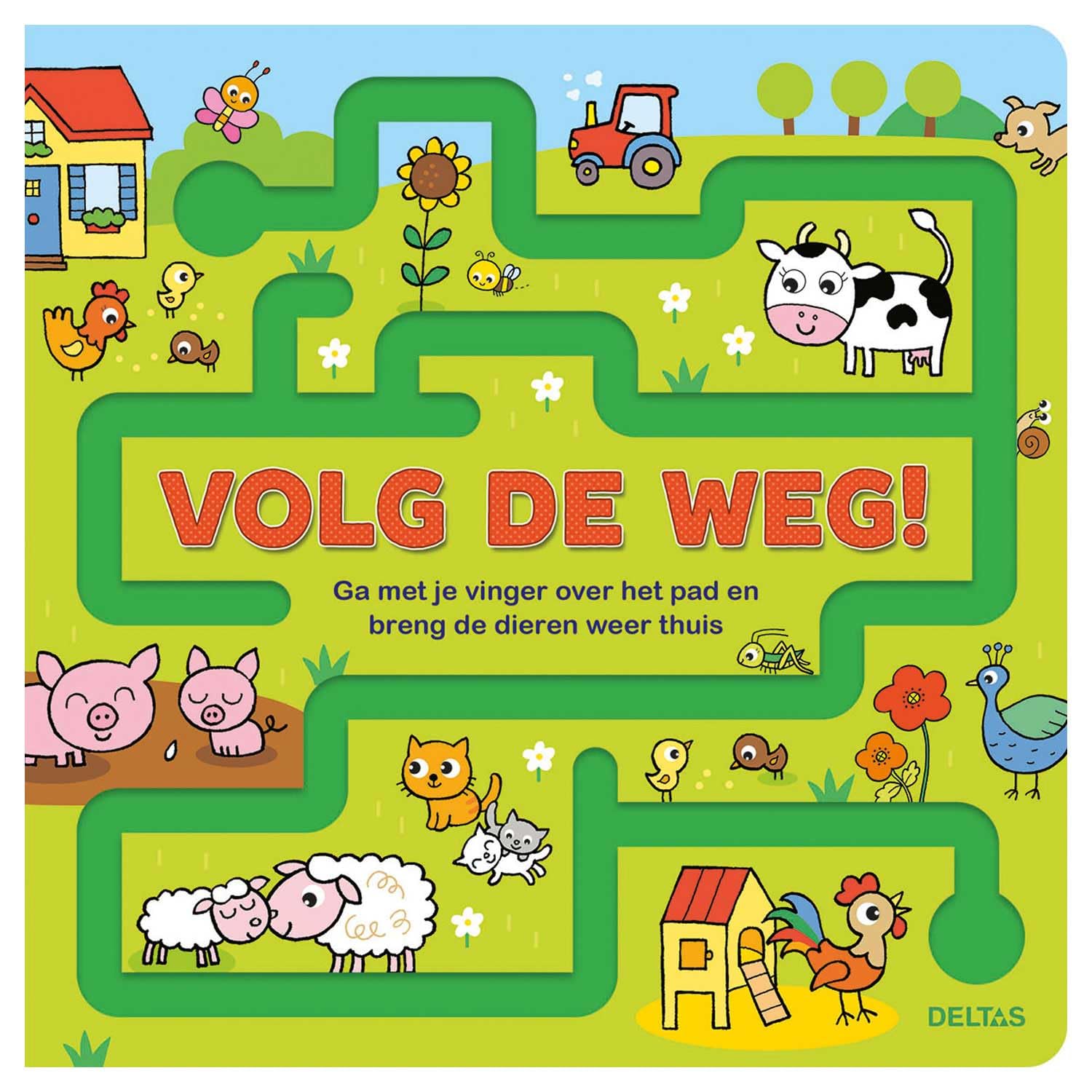 Volg de weg!: Ga met je vinder over het pad en breng de dieren weer thuis