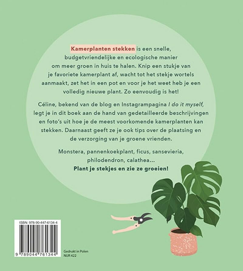 Kamerplanten stekken: van pannenkoekplant tot monstera : maak van je huis een weelderige plantenoase