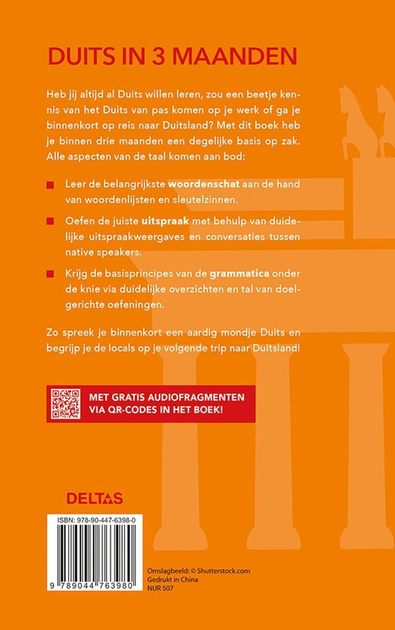 Duits in 3 maanden: de complete basiscursus om vlot Duits te leren en te begrijpen