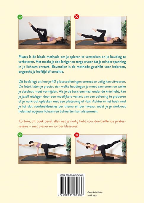 Pilates: praktisch handboek : van beginner tot gevorderde : 40 oefeningen voor een sterker lichaam en een betere houding