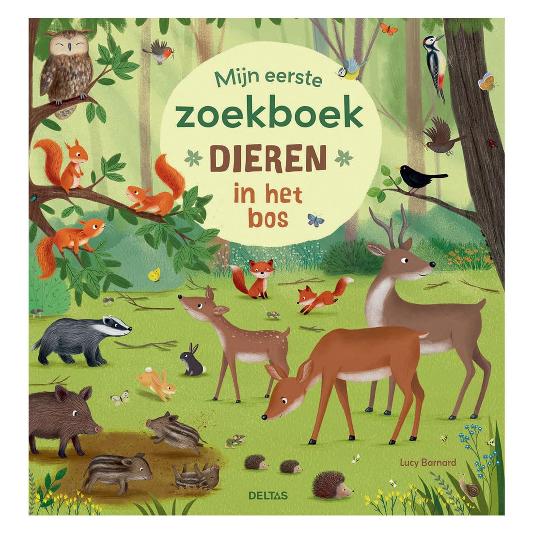 Dieren in het bos (Mijn eerste zoekboek