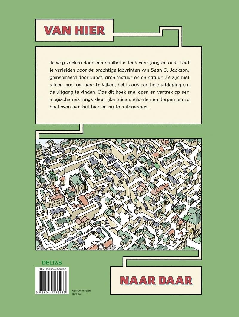 Van hier naar daar - Een boek vol doolhoven