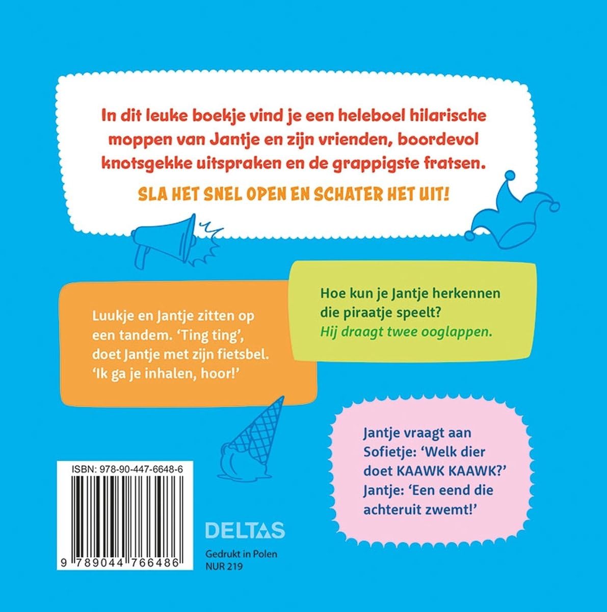 101 megaleuke Jantje moppen voor kinderen