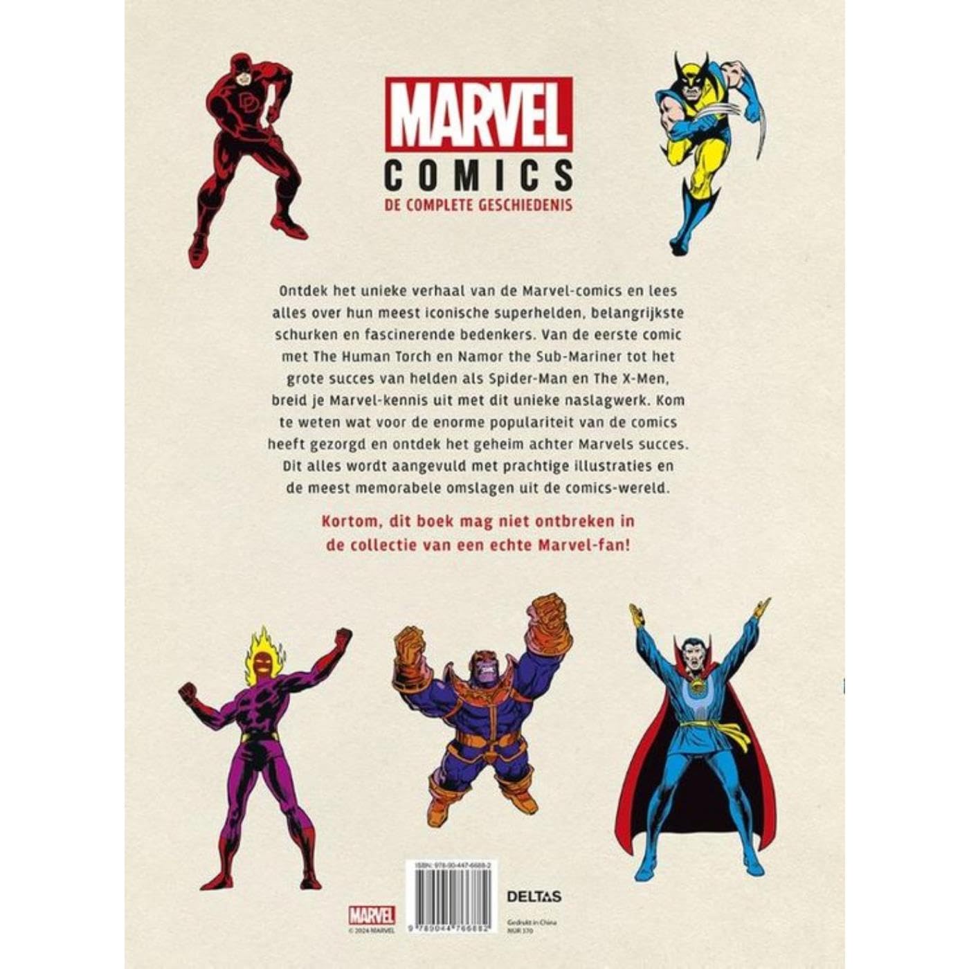 Marvel comics: de complete geschiedenis