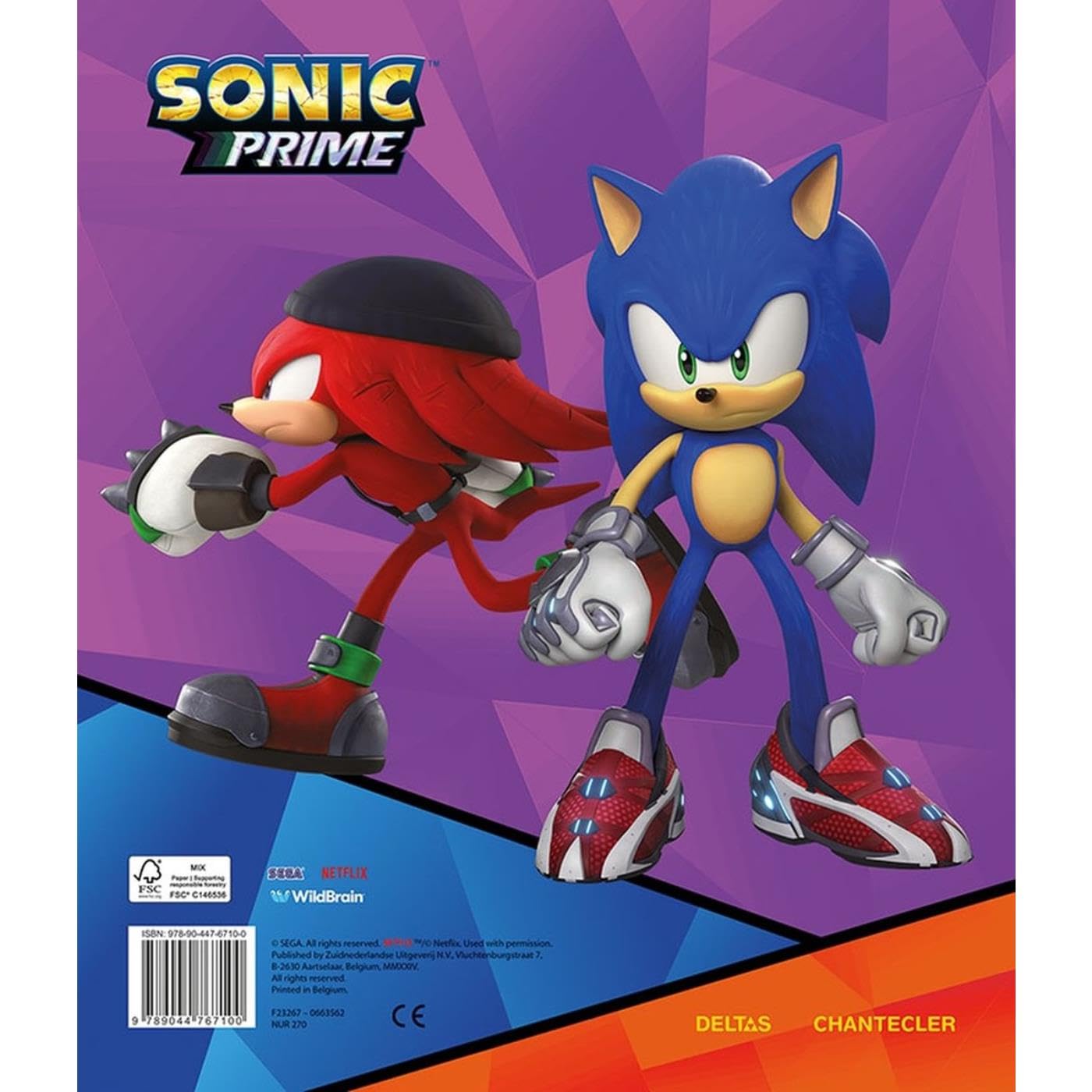 Sonic Prime Sticker Parade