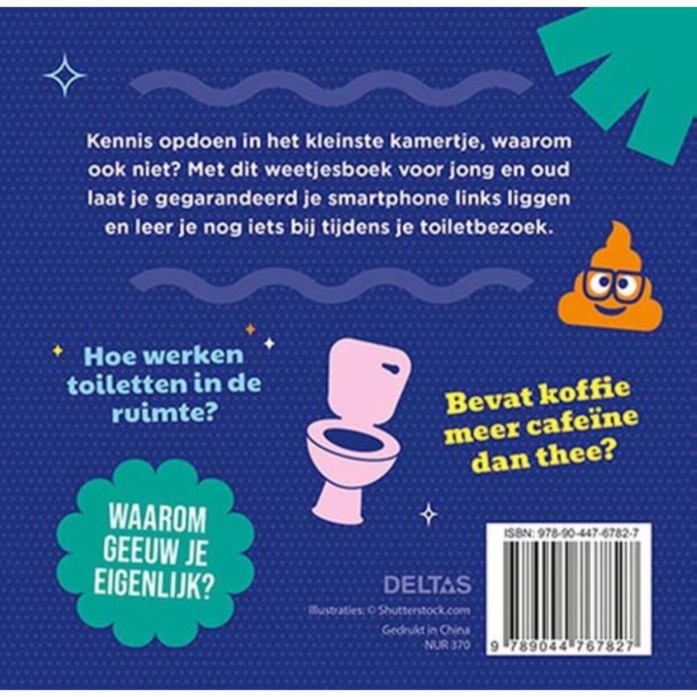 Het boeiendste WC weetjesboek: Word (nog) slimmer bij elk toiletbezoek!