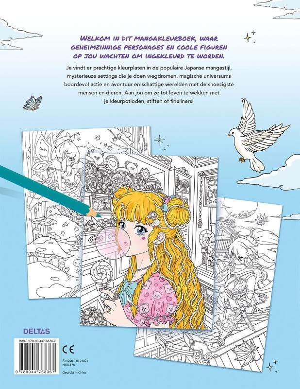 Manga World Kleurboek
