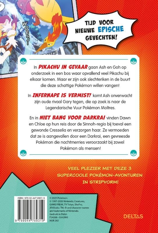 Pokemon Avonturen In Stripvorm - Pikachu In Gevaar