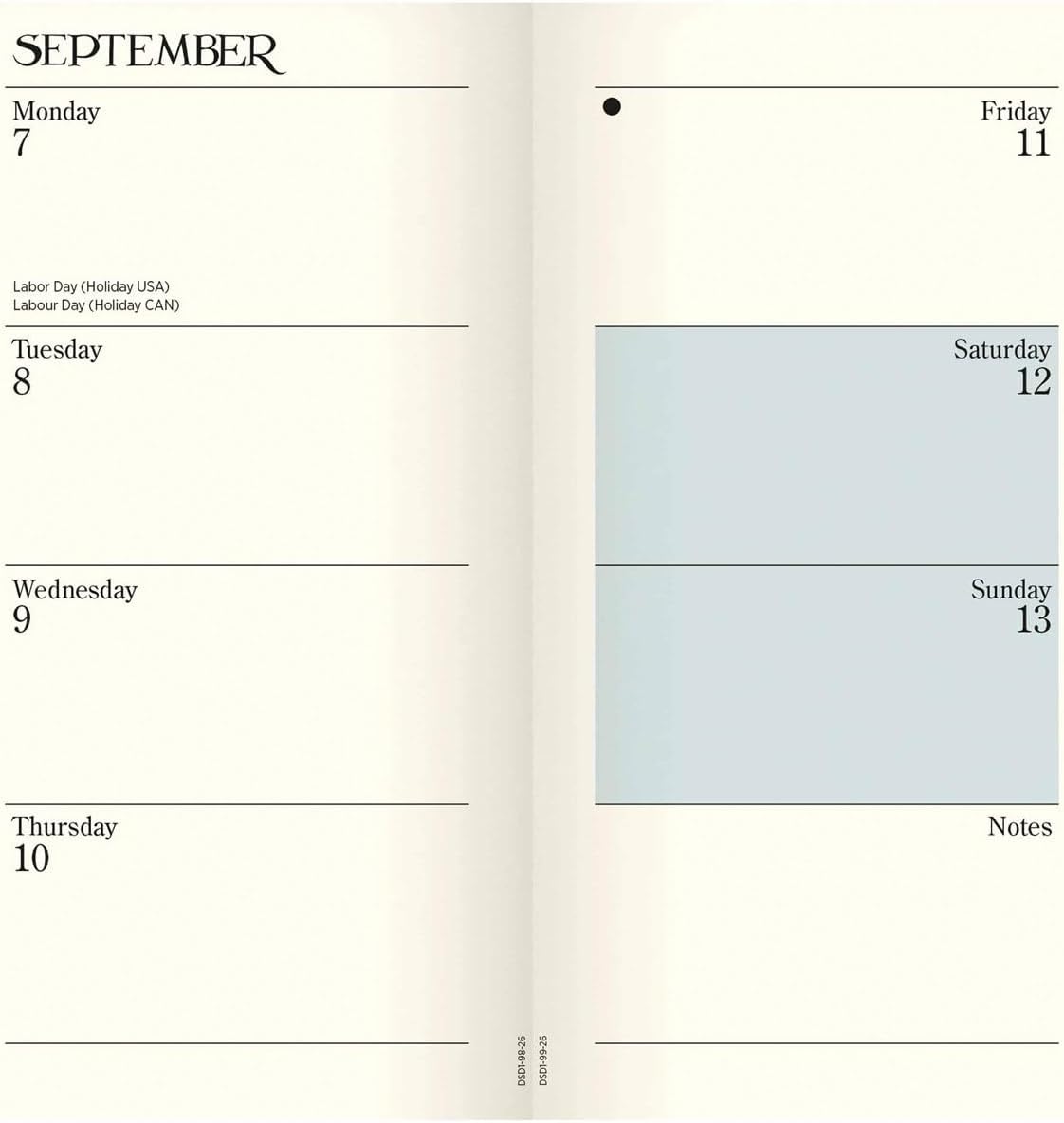 Carousel Worldwide, Emma Bridgewater Colour Palette 2026 Deluxe Slim Diary Planner