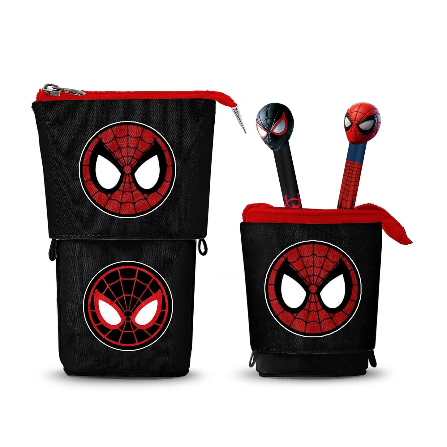 Marvel: Karactermania - Spider-Man - Cute Peter (Portapenne + 2 Penne 10 Colori)