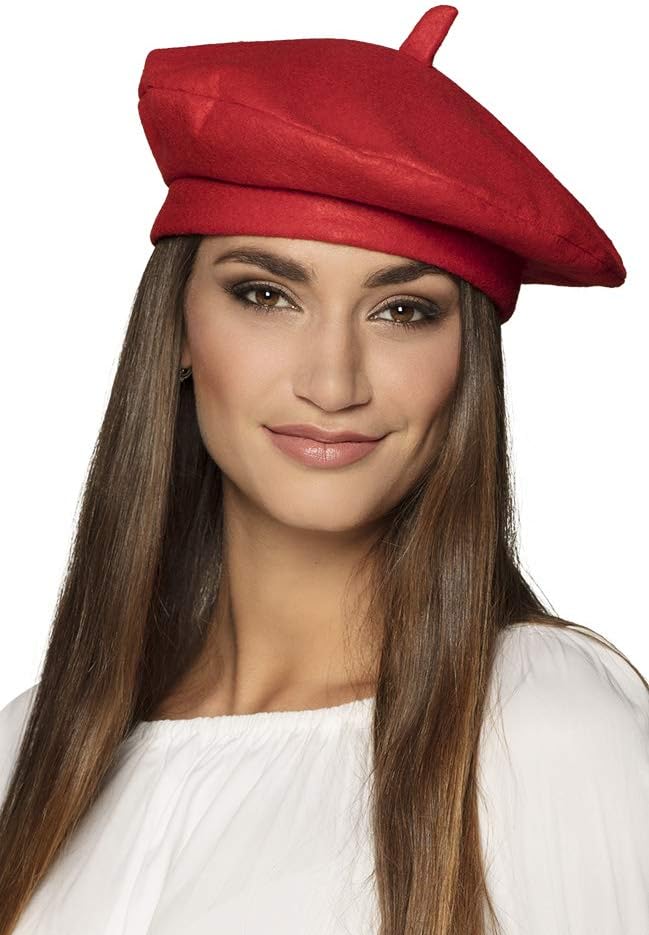 Boland - baret, vilten look, hoed, pet, Frankrijk, kunstenaar, schilder, hoofddeksel, accessoire, kostuum, carnaval, themafeest