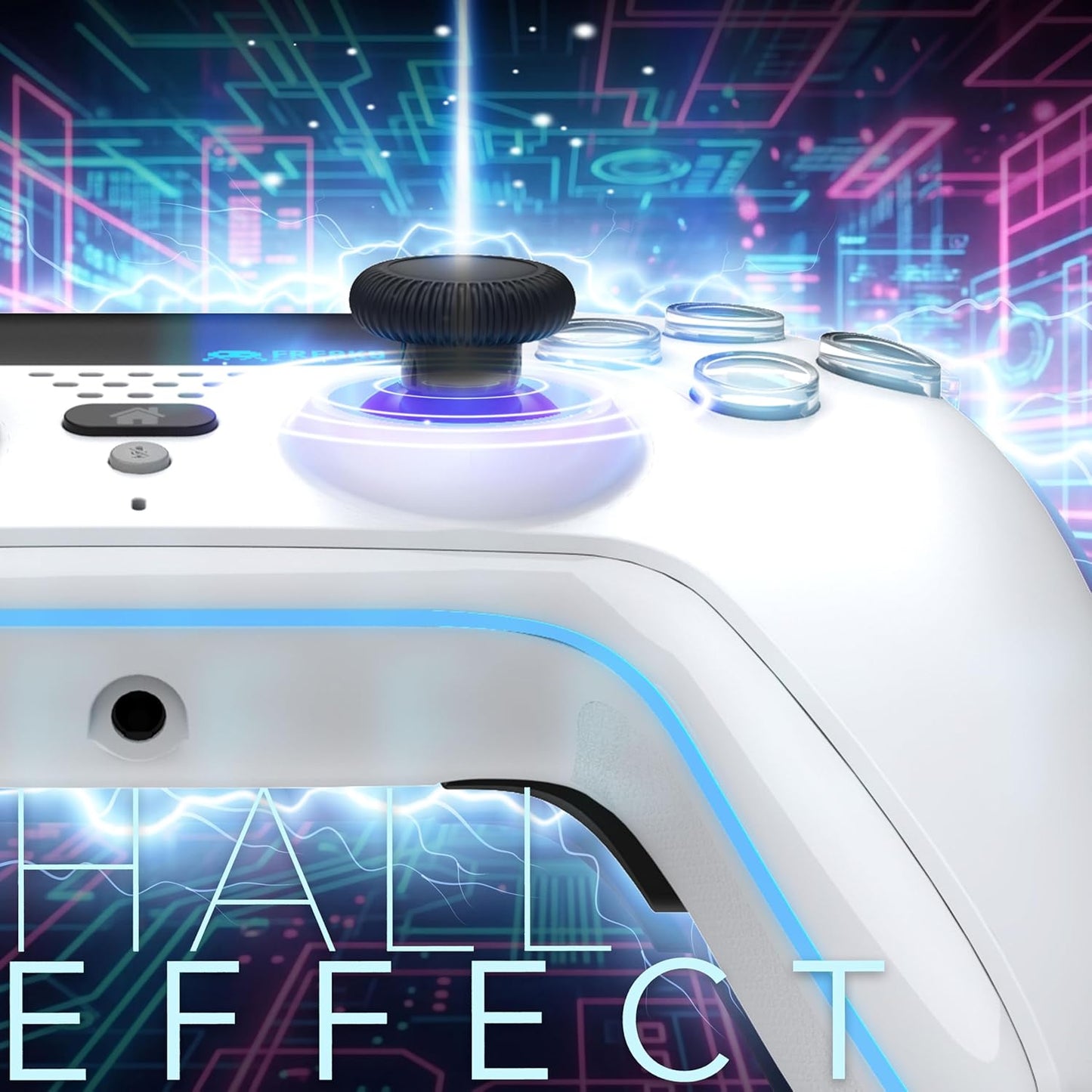 Freaks and Geeks- Bluetooth Wireless Controller for Playstation PS5 with LED