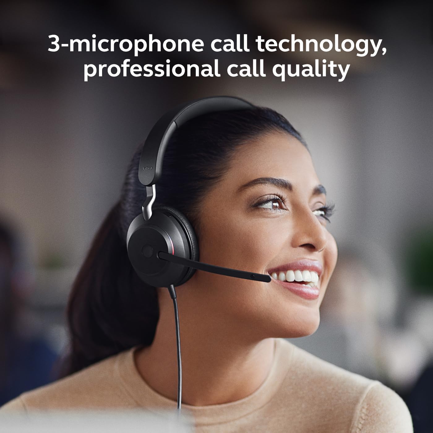 Jabra Evolve2 40 SE - USB-C/A Corded Mono Headset | Certified for UC Platforms |