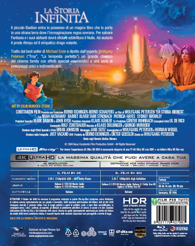 La Storia Infinita - 4Kult (Bd 4K + Bd Hd