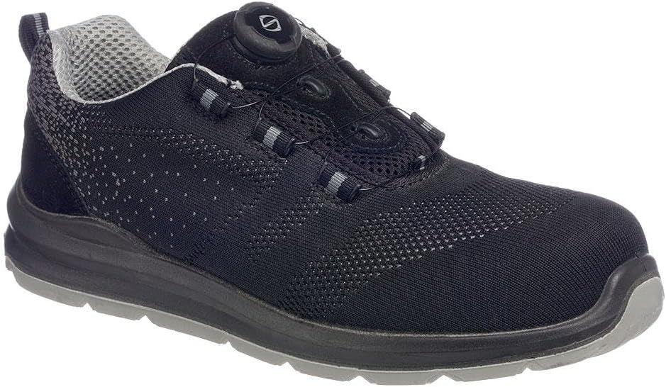 Portwest Men's S1P Knit Wire Lace Safety Shoes