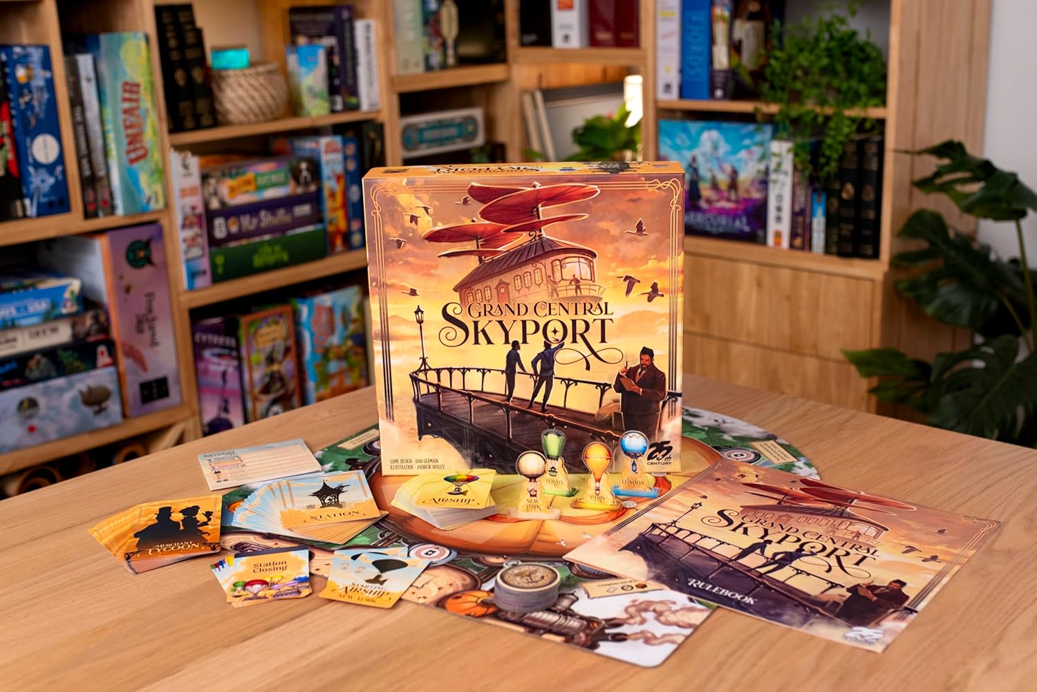 25th Century Games, Grand Central Skyport - for Ages 14 and Up, 2 to 4 Players