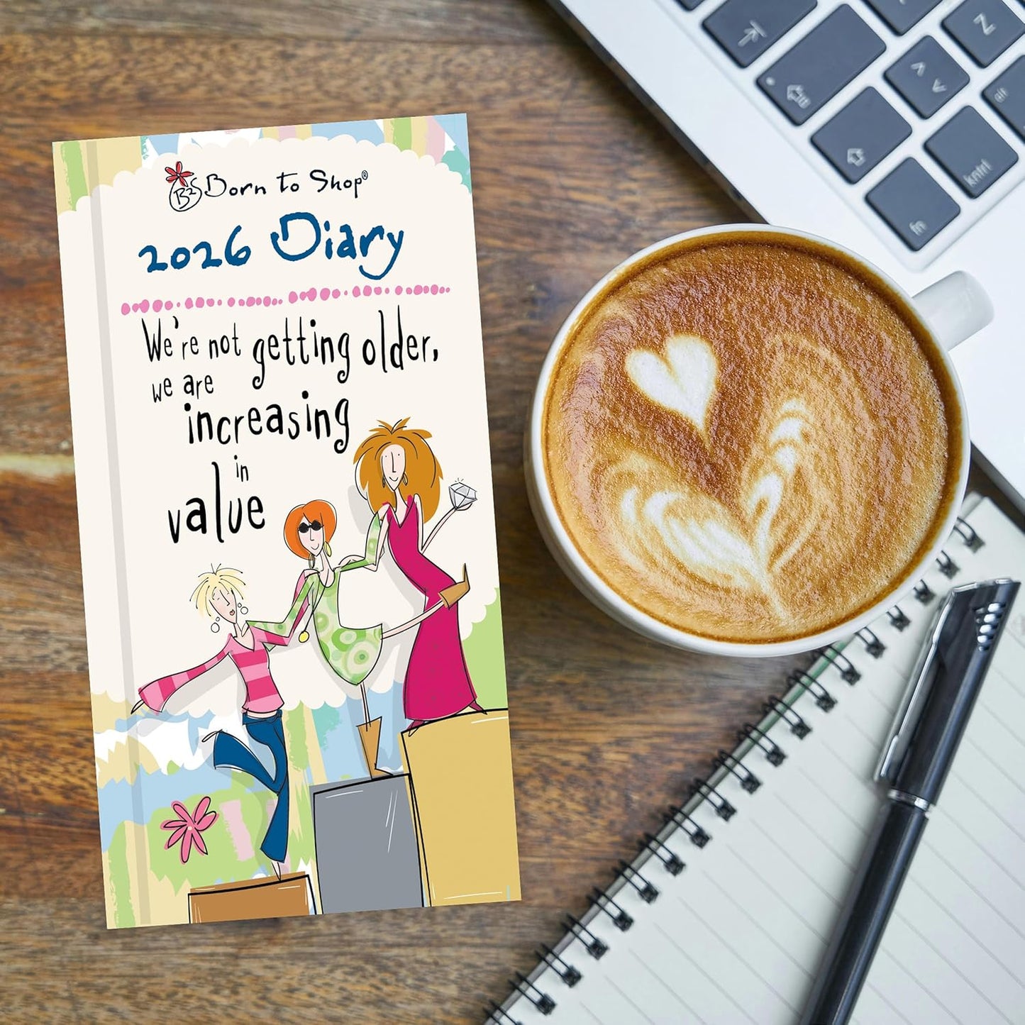 2026 Born to Shop Slim Diary