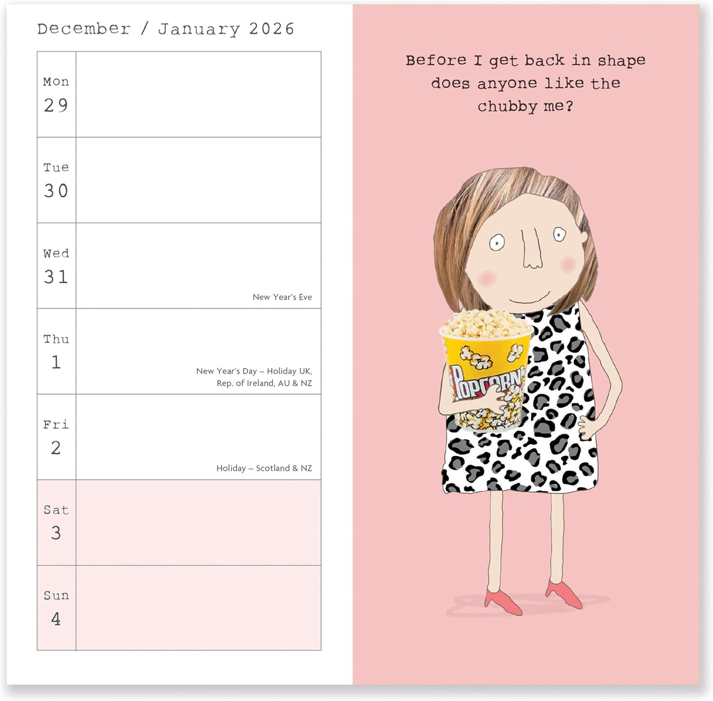 2026 Rosie Made a Thing Slim Diary