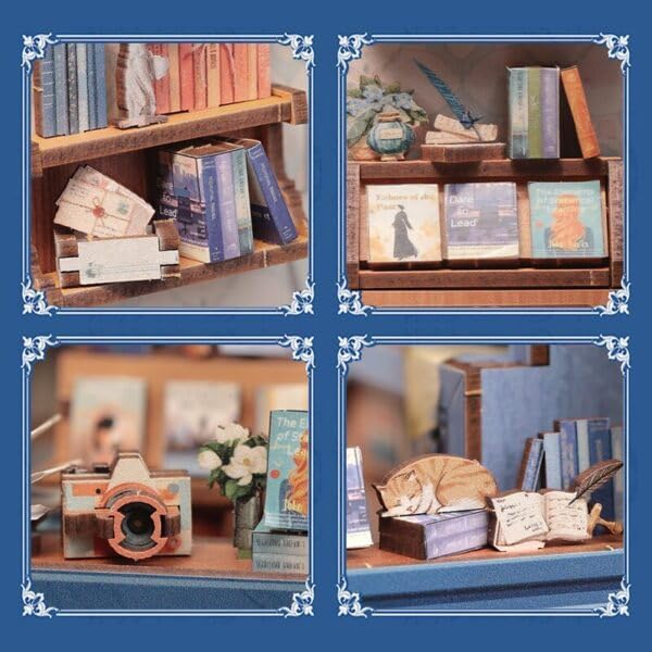 Literature Bookstore - Book Nook 3D Puzz