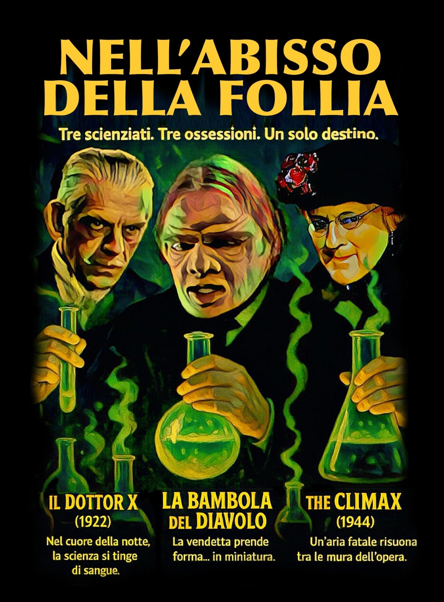 Nell`Abisso Della Follia: Il Dottor X / La Bambola Del Diavolo / The Climax - (Italian Import)