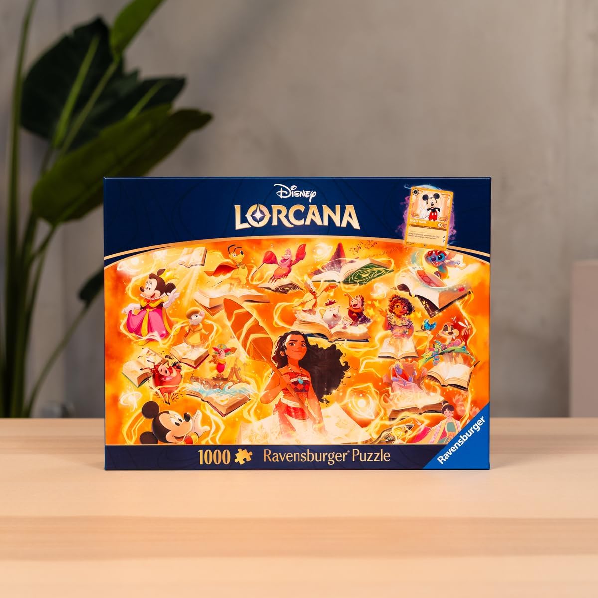 Erwachsenenpuzzle 1000 Teile - Disney Lorcana - Glimmers of The Realm: Amber