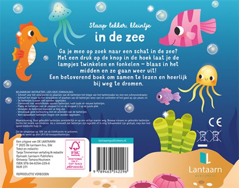 Slaap lekker, kleintje - In de zee: Blaas jij de lichtjes uit?