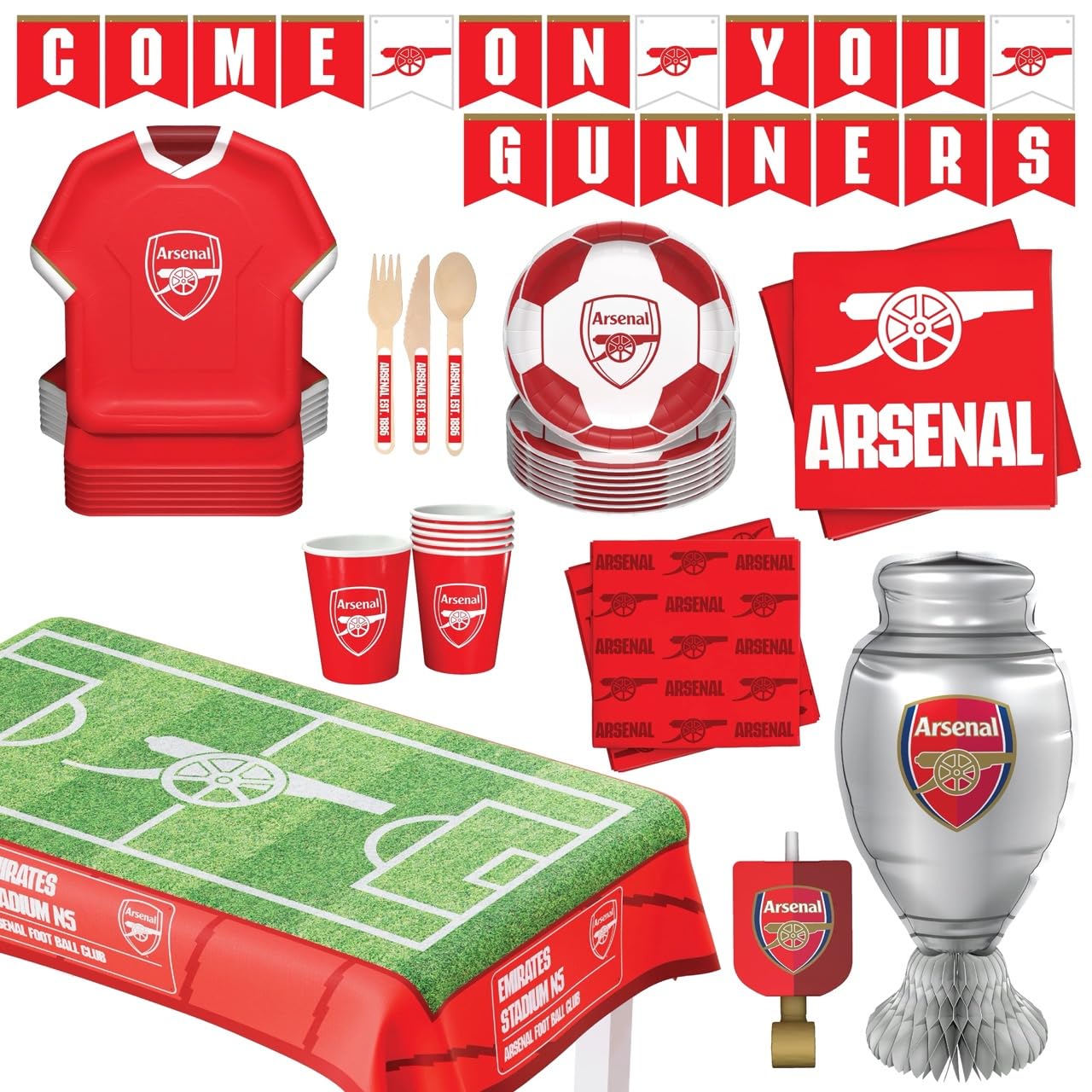 Arsenal FC ALL-IN-ONE Party Box /Toys