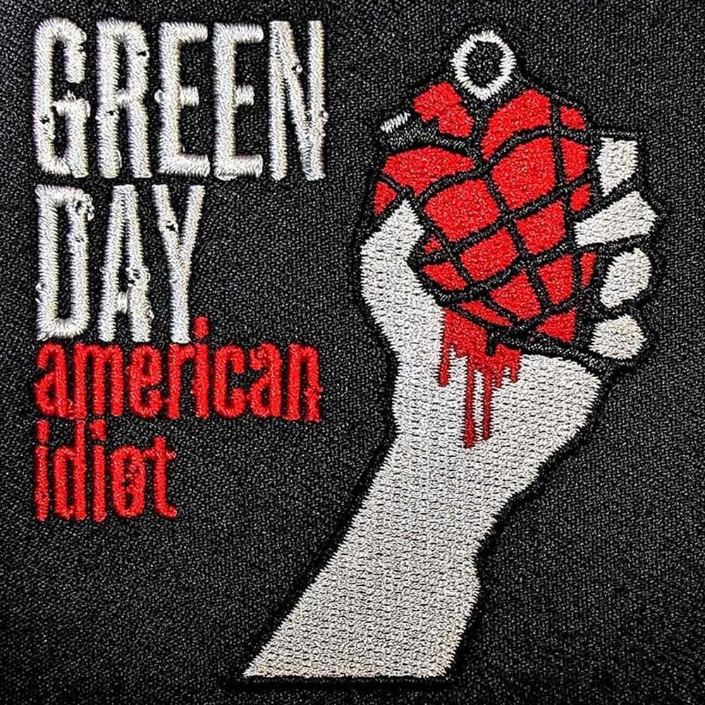 Green Day - Green Day Standard Woven Patch: American Idiot