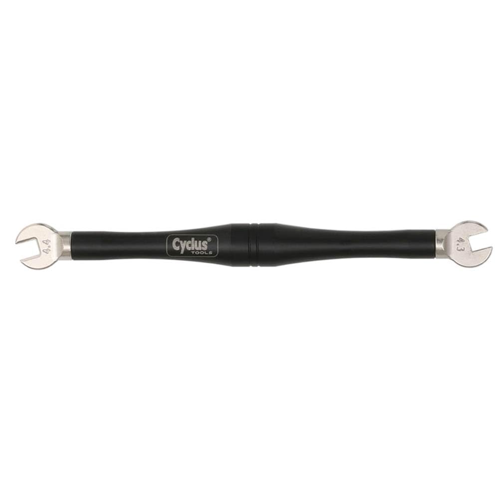 Cyclus Tools Double Headed Bicycle Spoke Nipple Wrench, Black