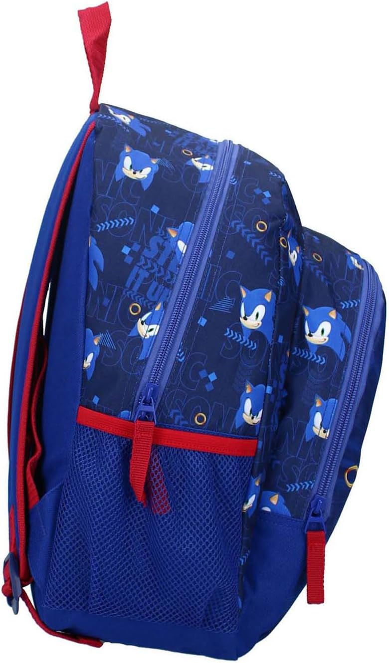 Vadobag Sonic Backpack 35 cm with Cool Print and Adjustable Shoulder Straps