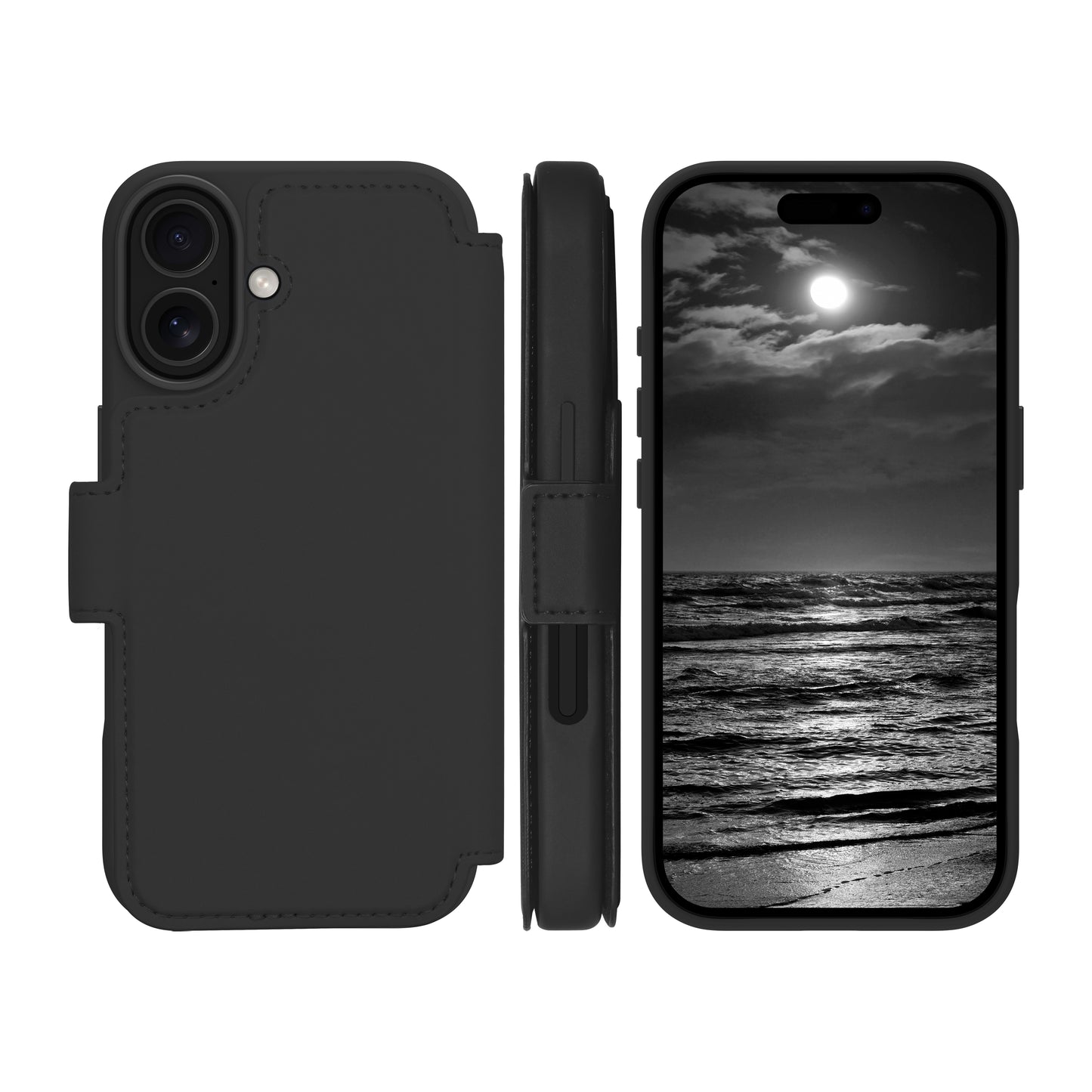 dbramante1928 Lynge MS ICON mobile phone case Folio Black