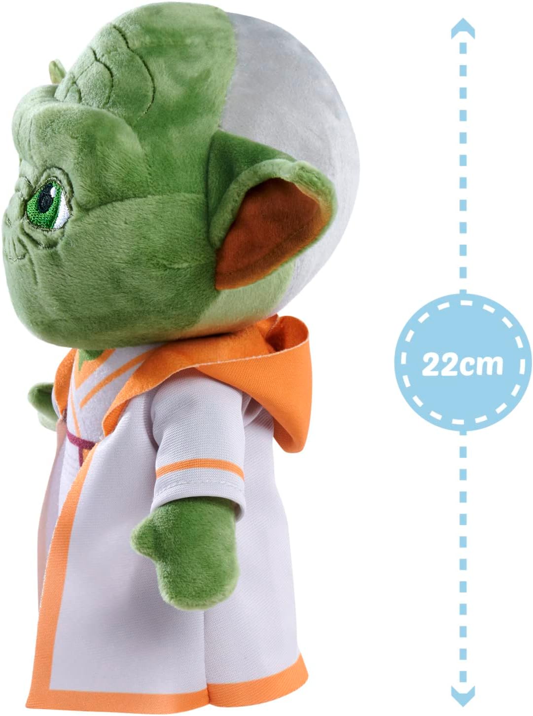Simba - Yoda Master Plush 22cm - Adventure Version of Young Jedi, Soft and Pleasant Material, 100% Disney License, for Boys Girls of All Ages (6315877043