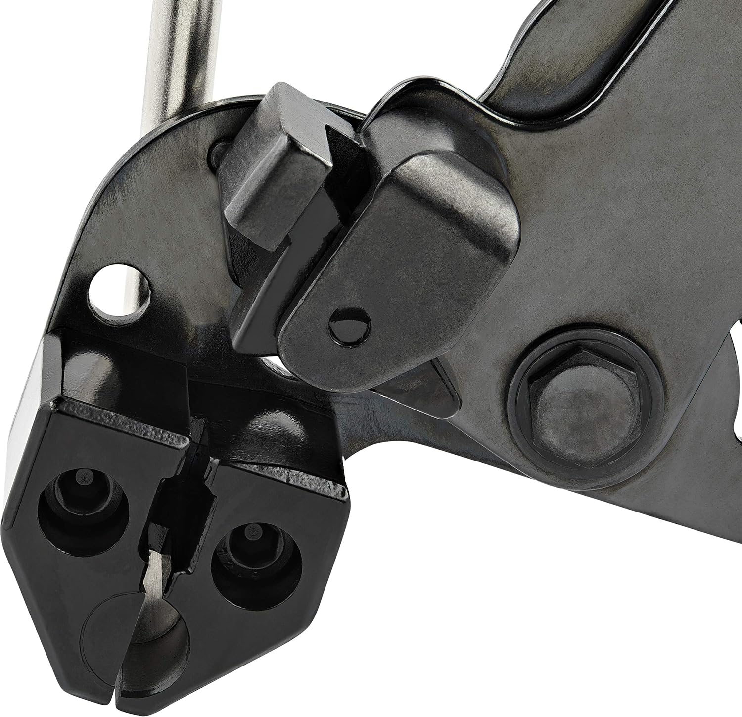 Metal Cable Tie Tool - Metal Zip Tie Tightener Tool - Stainless Steel Cable Tie Installation Gun - Tensioning & Cutting Zip Ties Tool - Tensioner & Cutter for Metal Tie Wrap (CBMMCTTOOL