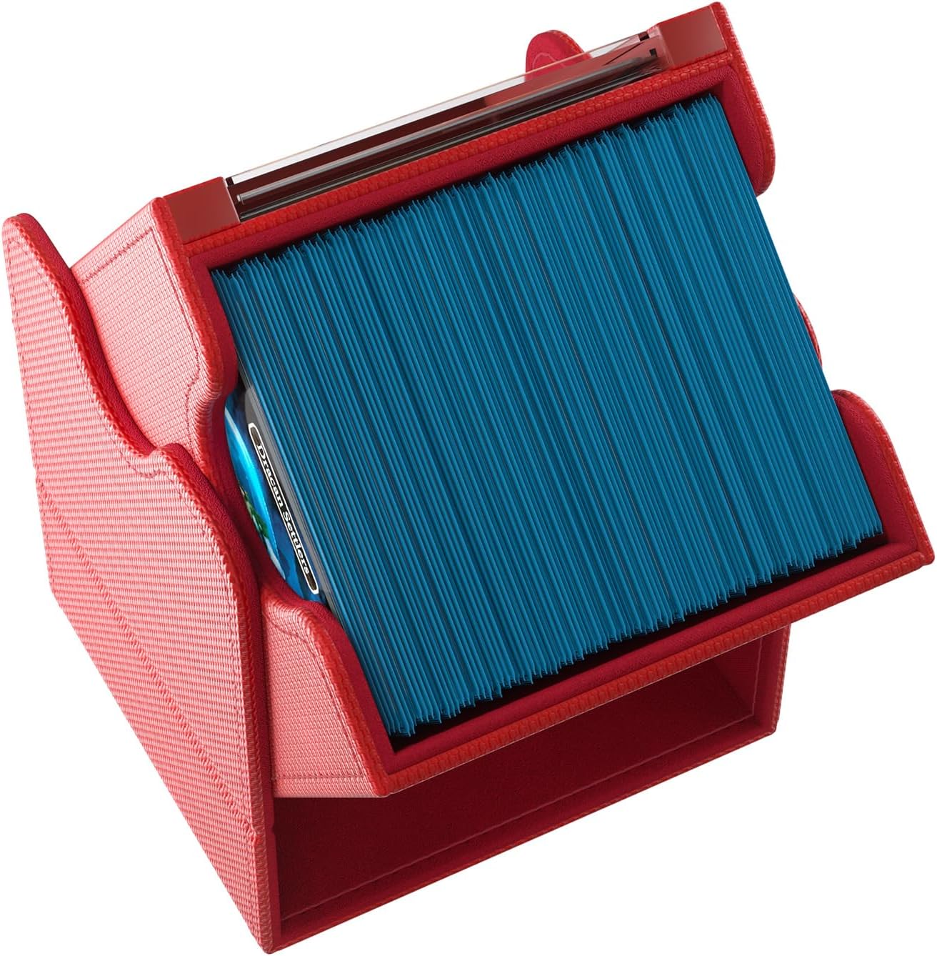 Gamegenic | Squire Plus 100+ XL Convertible Red Commander Deck Box | Card Holder