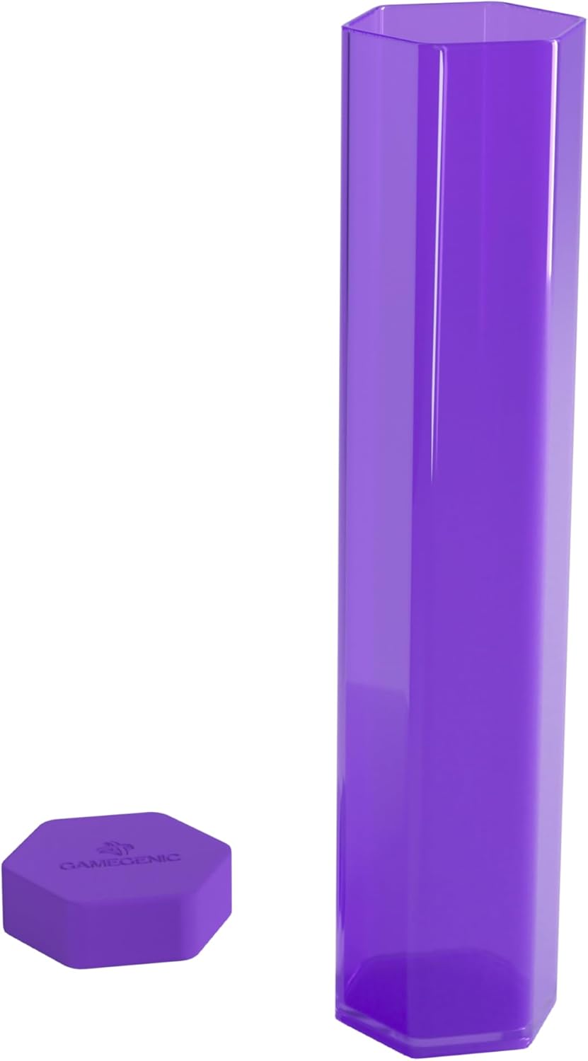 Gamegenic | Purple Playmat Tube | Card Game Accessory