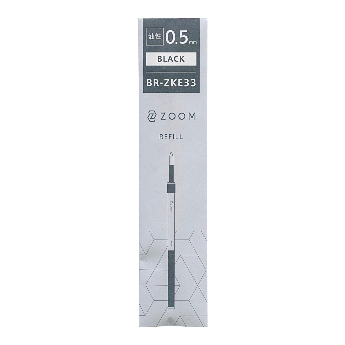ZOOM BR-ZKE33 Oil-based Ballpoint Pen Refill, 0.02 inches (0.5 mm) Refill
