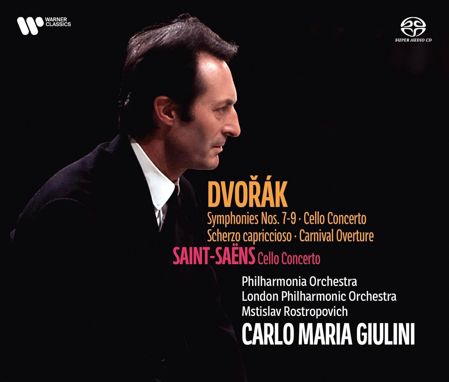 Dvorák: Symphonies Nos. 7-9/Cello Concerto/Scherzo Capriccioso