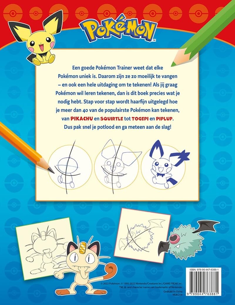 Pokémon: stap voor stap leren tekenen