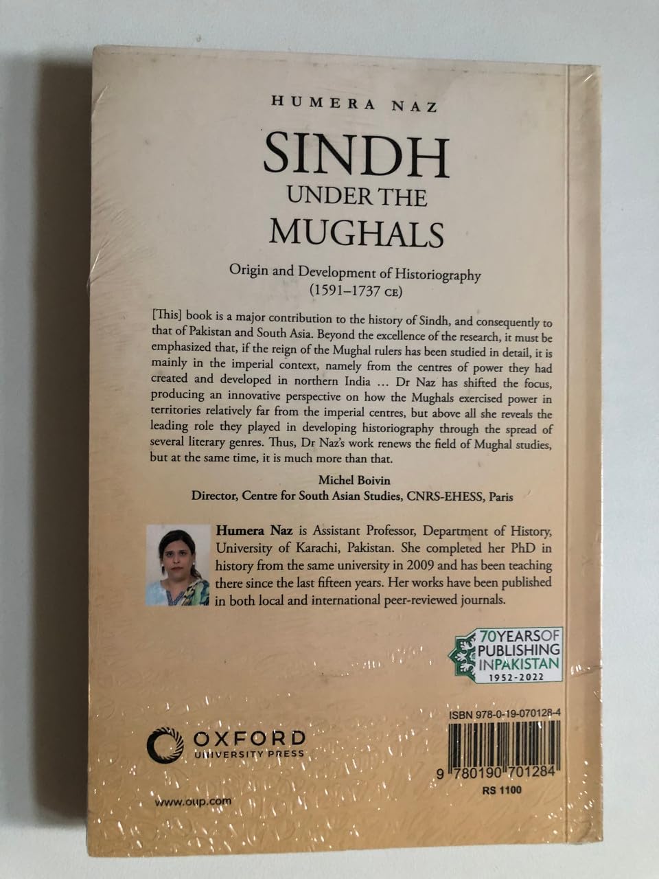 Sindh under the Mughals: Origin and Development of Historiography (15911737 CE