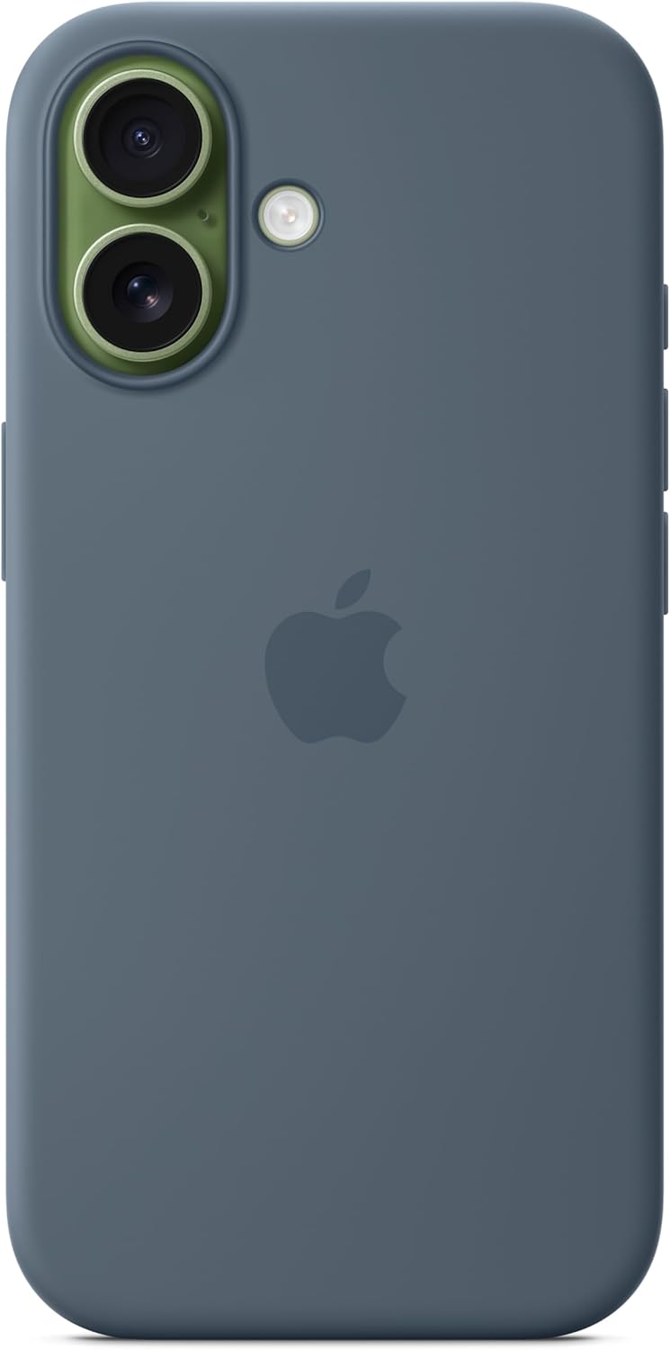 Apple - Back Cover For Mobile Phone - Magsafe Compatibility - Silicone - Anchor Blue - For Iphone 17