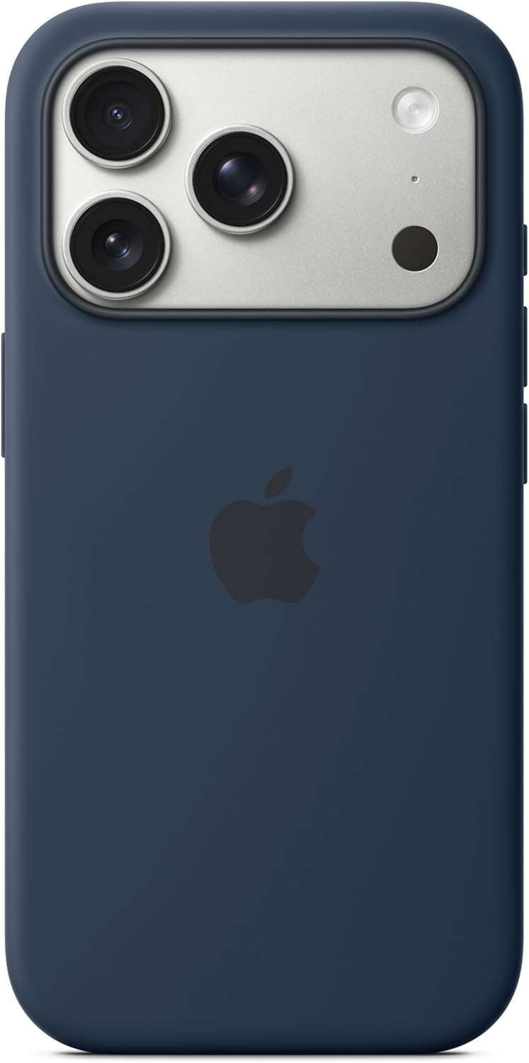 Apple - Back Cover For Mobile Phone - Magsafe Compatibility - Silicone - Midnight - For Iphone 17 Pro