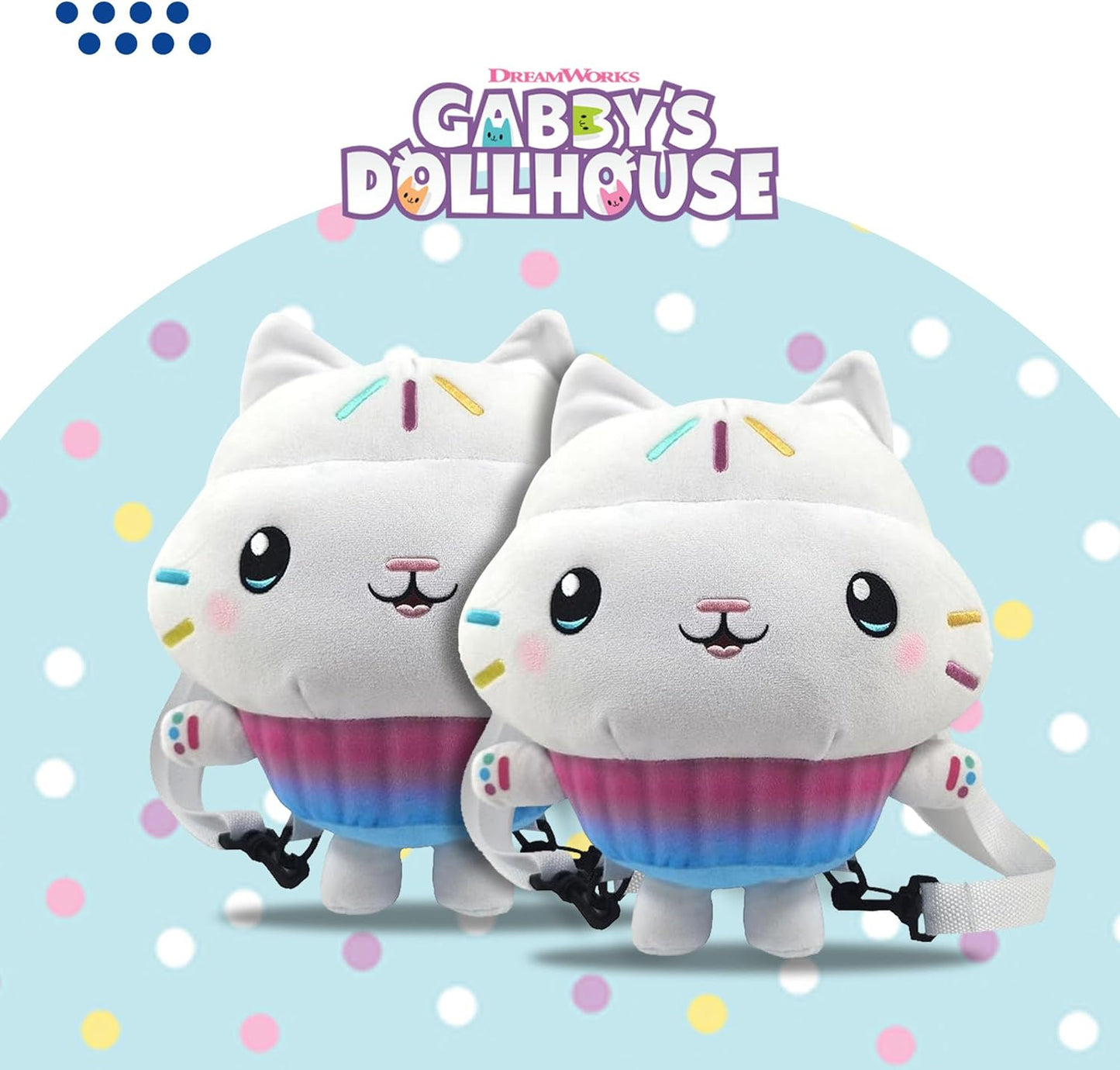 Canenco - Gabby\`s Poppenhuis Rugtas 3D Pluche Cakey