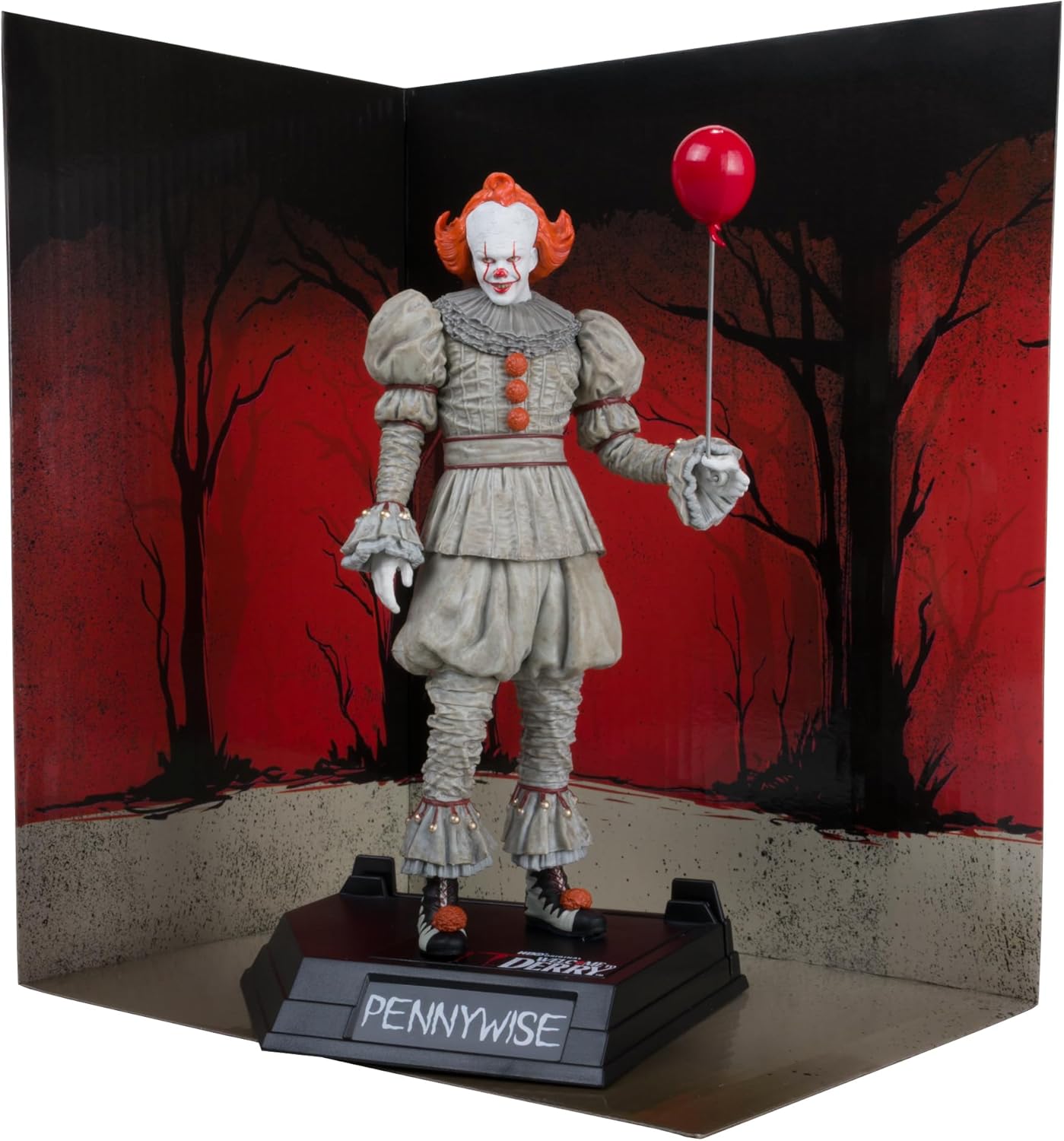 McFarlane Toys - Pennywise (Welcome to Derry) 15,2 cm Figura Posed Etichetta Oro