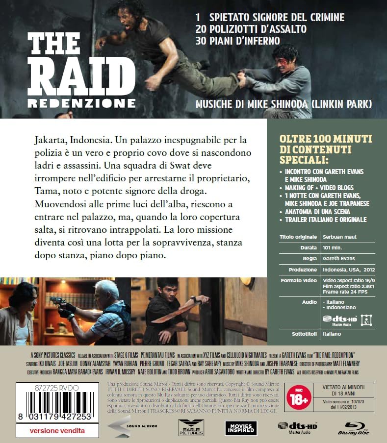 The Raid - Redenzione - Bd (I Magnifici