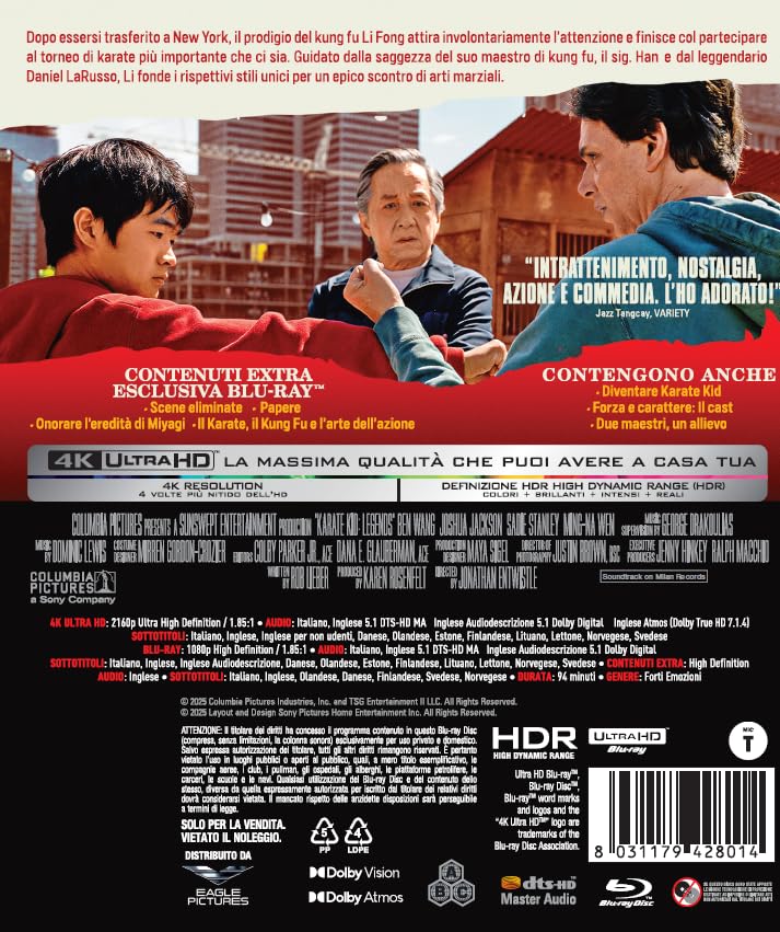 Karate Kid: Legends - 4K (Bd 4K + Bd Hd