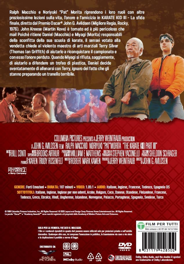 Dvd Karate Kid III - La Sfida Finale